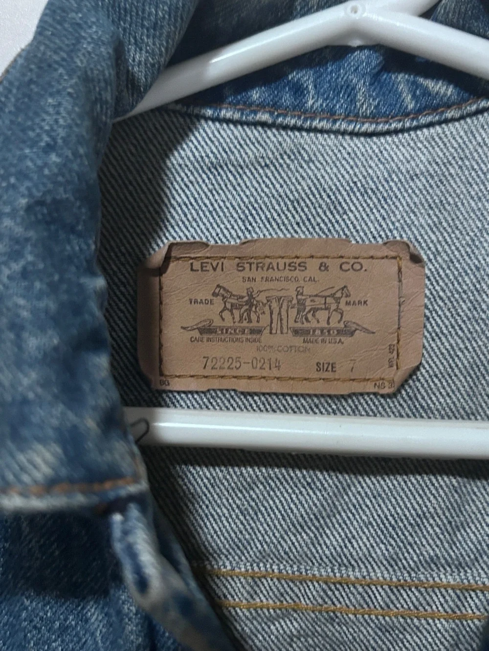 Levi's Kids Dark Blue Denim Jacket
